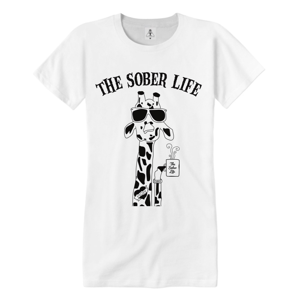 The Sober Giraffe Ladies Tee